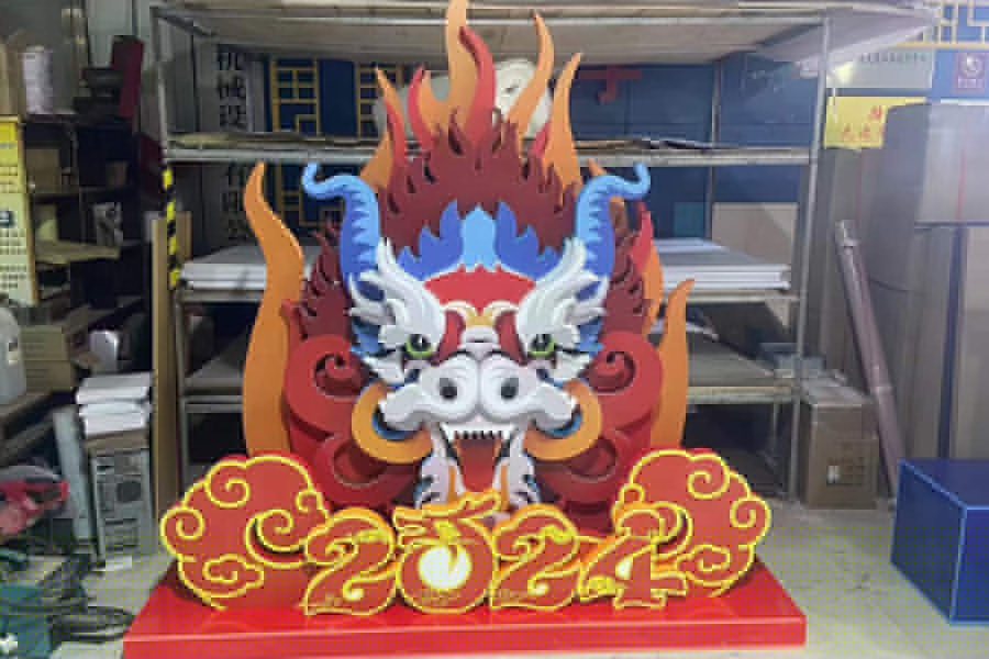 泡沫美陳雕塑廣告定制